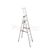 Model No. 8000 Aluminium Eighty Degree Recess Platform Ladder for Home and Commercial Access Use, Professional Elevated Working Ladder for Maintenance, Repair and Installation Tasks 